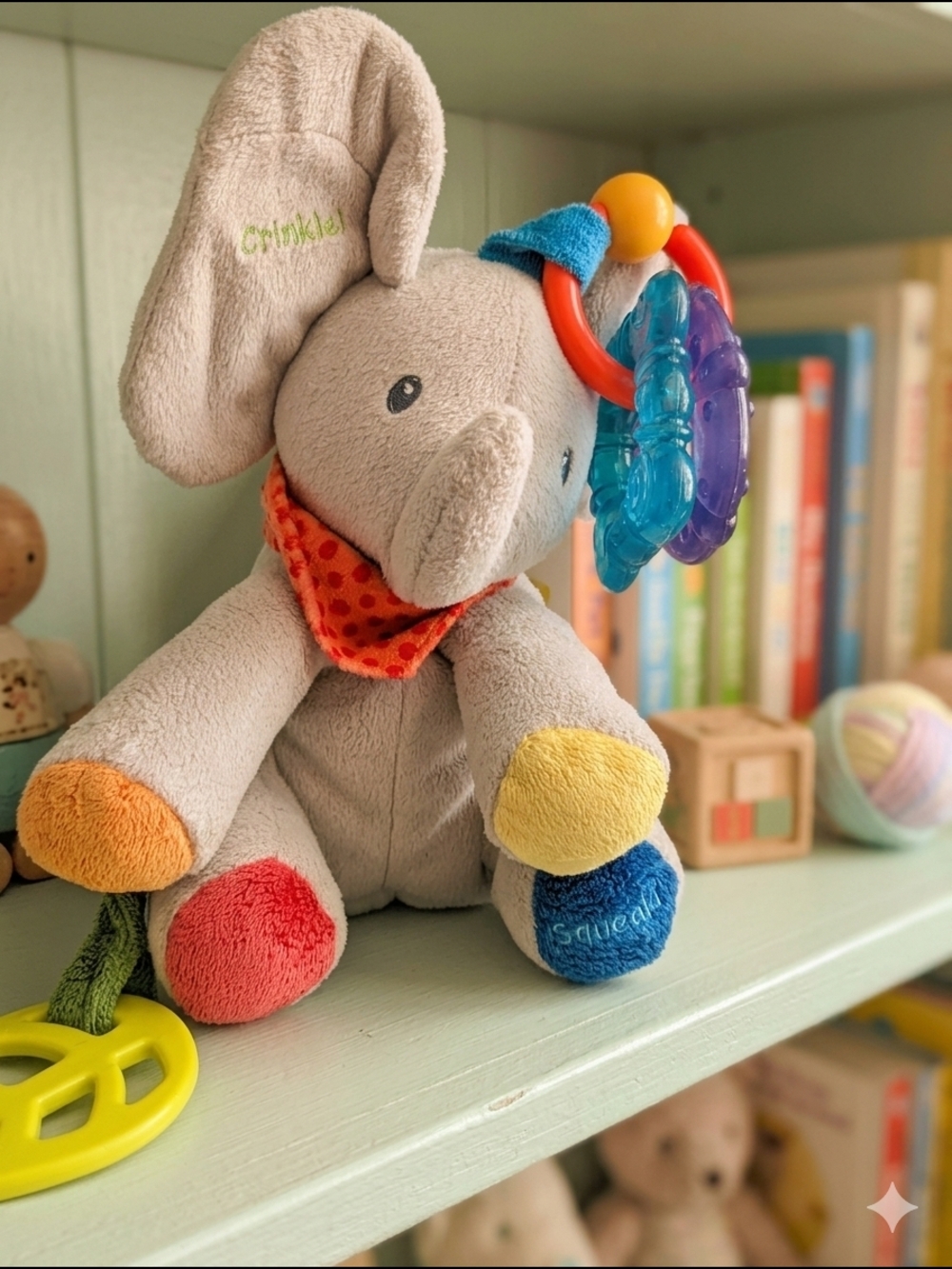Baby Gund Flappy Elephant Baby Toy